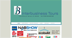 Desktop Screenshot of interbusinesstours.com